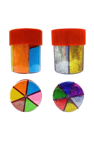 Generic Glitter Shaker Jars, Glitter Powder for Slime, Scrap-Booking, Body, F...