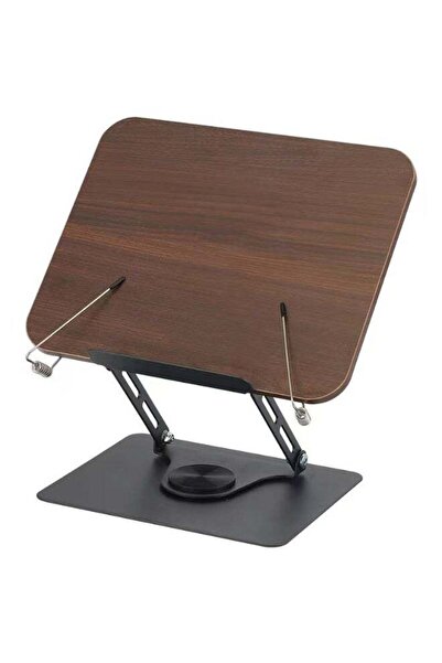 Generic Heavy-Duty Adjustable Book Stand – 360° Rotating Foldable Desk Organi...