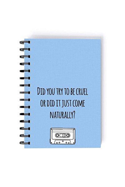 Generic Spiral A5 Notebook Cruel Quote TV Series Netflix 13 Reasons Why Quote