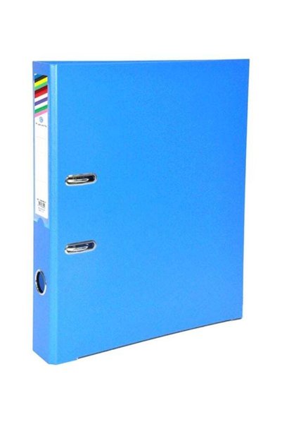 Generic Fixed Mechanism Box File Blue