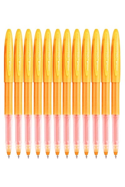 Generic 12-Piece Signo Gelstick Gel Ink Pen 0.7mm Tip Orange Ink