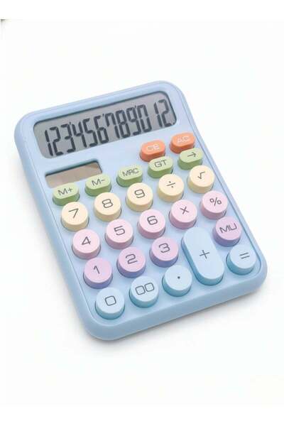 Generic 12 Digit Desktop Calculator with 5-Inch Large LCD Display, Big Button...