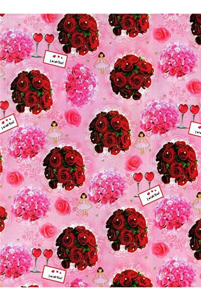 Generic 20 Piece Valentine Theme Plastic Holographic Metallic Colour Wrapping...