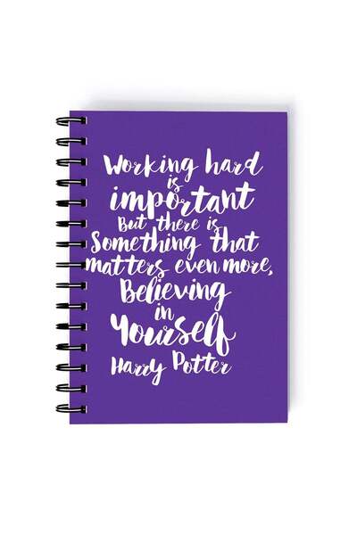 Generic Spiral A5 Notebook Harry Potter Quote Movies Collection Hogwarts School