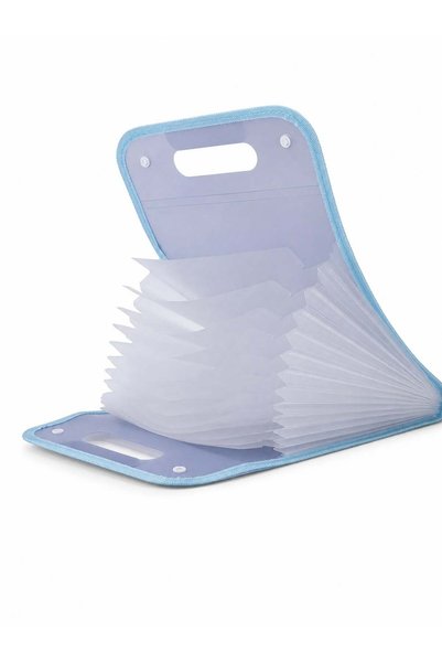 Generic A4 Standing Expanding File Folder with Handle 13 Pocket Large Capacit...