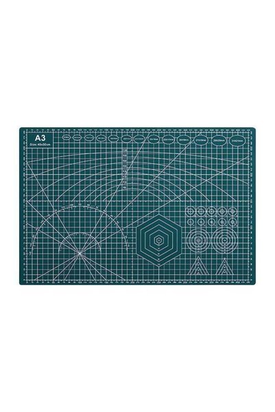 Generic A3 Double-Sided Cutting Mat, Self-Healing Sewing Mat, 3mm Thick Craft...