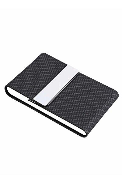 Generic Business Card Holder, for Women & Men, Professional PU Leather Busine...