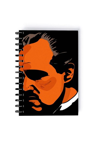 Generic Spiral A5 Notebook The God Father Classic Movie Art Don Corleone Mini...