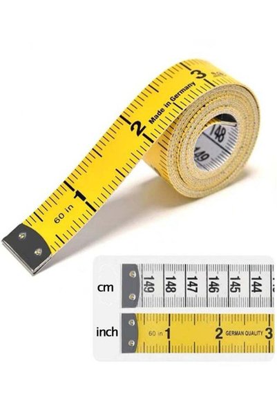 Generic Soft Tape Measure - Double Color Double Scale, 60 Inch/ 150 cm Body M...