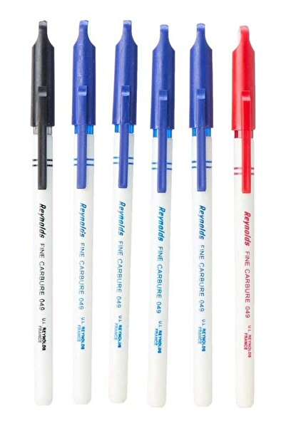 Generic 6 Fine Point Ballpoint Pens (049 Pens)
