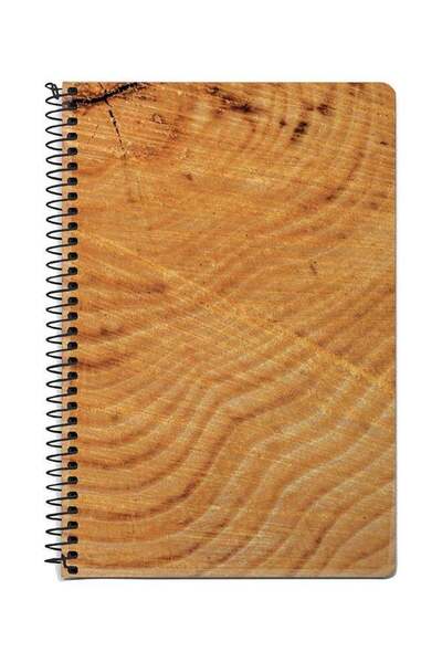 Generic Age Of Tree A5 Spiral Notebook Brown