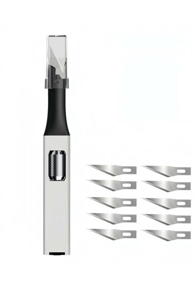 Generic Precision Craft Cutter, Art Knife with 10 Spare Replacement Accessory...