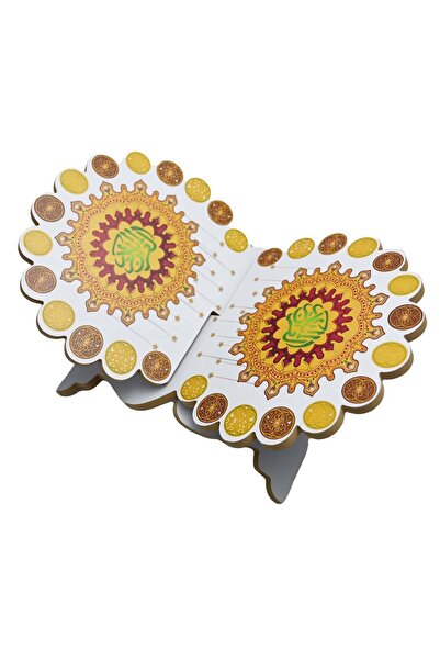 Generic Premium Wooden Quran Stand Rihal - Elegant Holy Al-Quran Holder - Han...