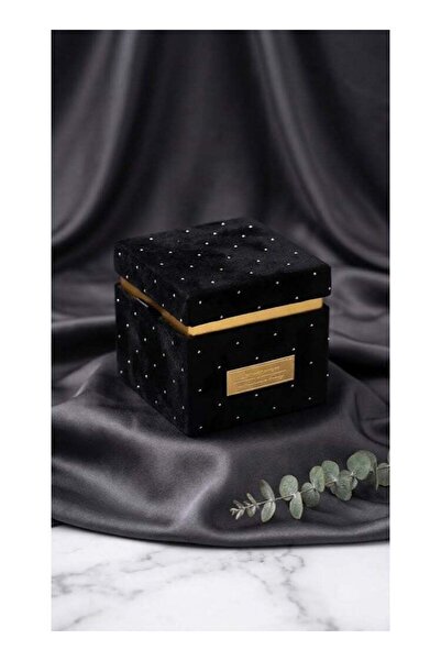 Generic Embellished Square Gift Box with Ribbon Bow