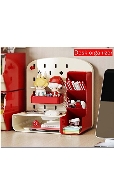 Generic Desk Organizer, Multifunctional Desktop Office Supplies Holder Desk D...