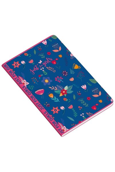 Generic 1-Piece A4 Size Single Lined Notebook Just For Girls Design Assorted ...