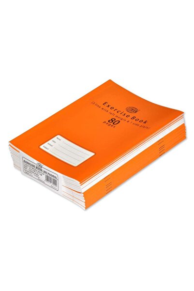 Generic Exercise Book, Size 165x210mm, 40 Sheets, 80 Pages, 2 Line with Left ...