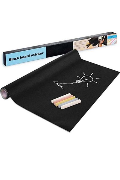 Generic Removable Chalkboard/Blackboard Wall Sticker 45x200cm Size With A Pac...