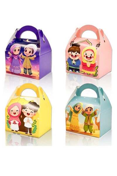 Generic 24 Pack Eid Mubarak Party Favor Boxes Lovely Muslim Ramadan Decoratio...