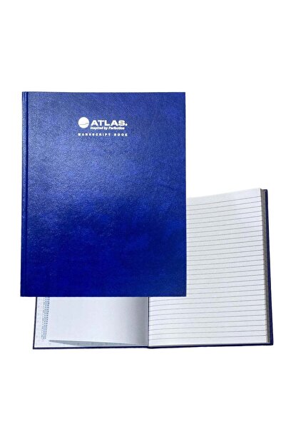 Generic A5 Size Manuscript Lined Register Book 192 Pages