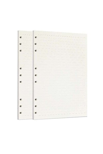 Generic Zelten 2 Pack B5 90 Sheets/180 Pages Lined Loose Leaf Punched Paper R...