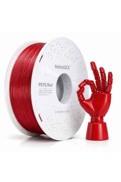 Generic PETG Red 1.75mm 3D Printer Filament 1KG Strong Durable PETG Filament ...