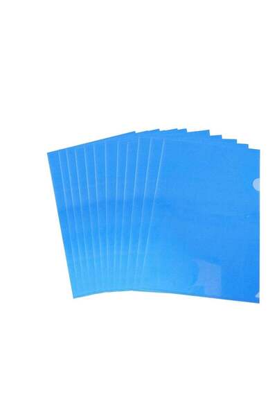 Generic A4 Plastic File, L-Type Folders Project Pockets Clear Paper Document ...