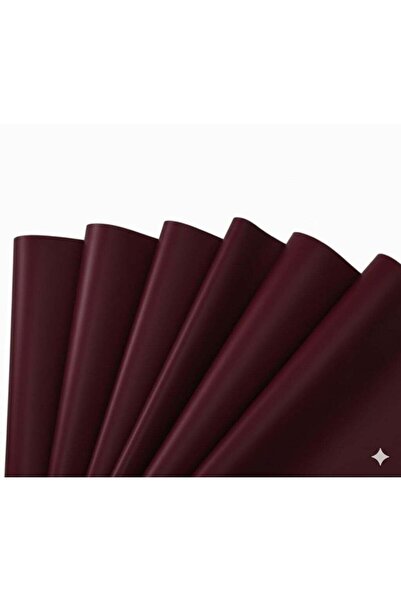 Generic KANDiD Valentine's Burgundy Luxury Gift Wrapping Paper, 5pcs Paper se...