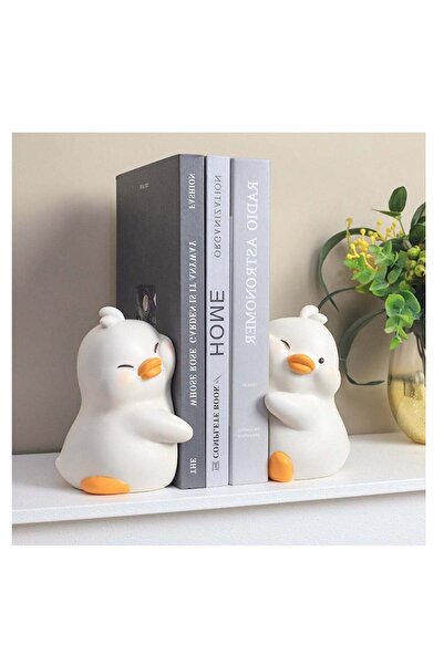 Generic NOVOLAN Animal Hug Bookends, Cute Animal Decorative Book Stands for M...