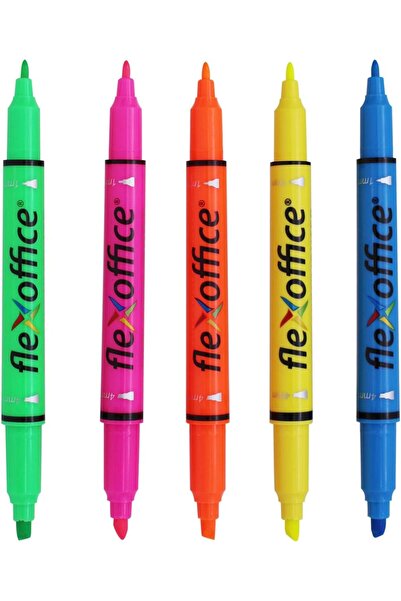 Generic Derwent FO-HL01 Highlighter Set - 5 Assorted Colors in PVC Bag