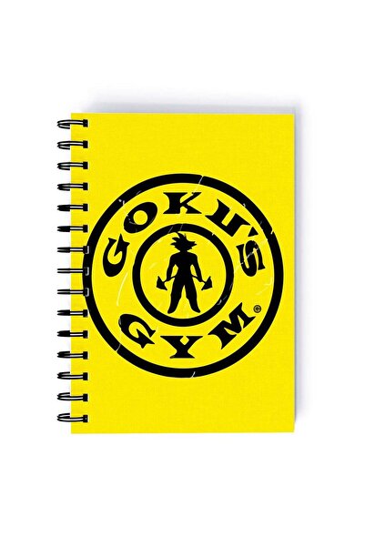Generic Spiral A5 Notebook Naruto Shonen Action Manga Goku's Gym Japanese Ani...