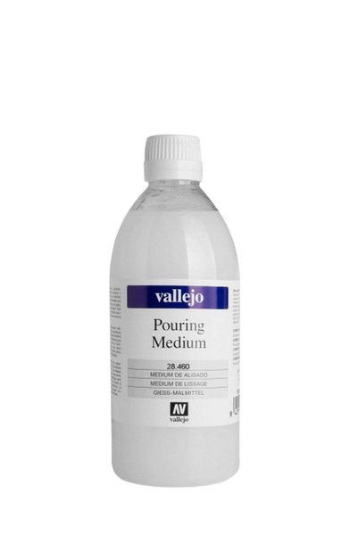 Generic Pouring Medium 460 Self-Leveling 500ml – Acrylic Medium for Fluid Art...