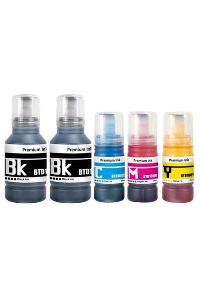 Generic NexNova BTD100 Compatible Ink Refill Bottles for Brother DCP-T230, DC...