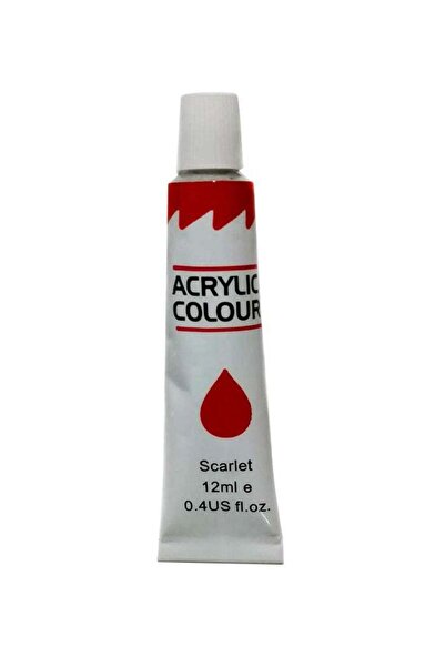 Generic 12 Colors Tiptop Acrylic Paints With Brushes And Palette Paint Set Mu...