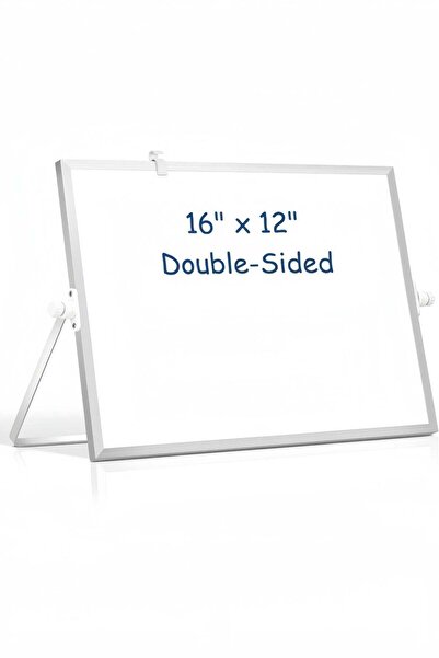 Generic Dry Erase White Board Double-Sided Magnetic Whiteboard with Stand, Po...