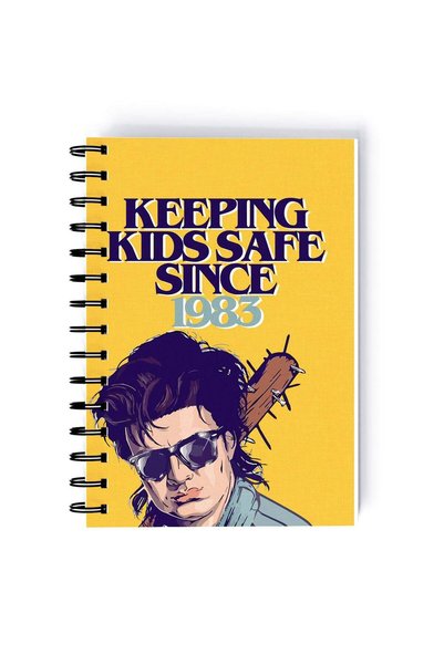 Generic Spiral A5 Notebook TV Series Stranger Things Netflix Funny Quote Keep...