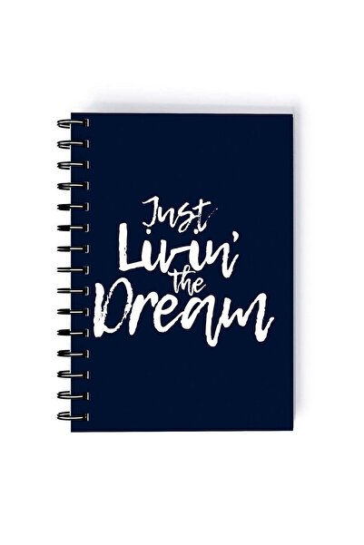 Generic Spiral A5 Notebook Funny Office Professional Life Living the Dream Ae...