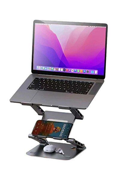 Generic Aluminum Laptop Stand for Desk Ergonomic Sitting/Standing Laptop Rise...