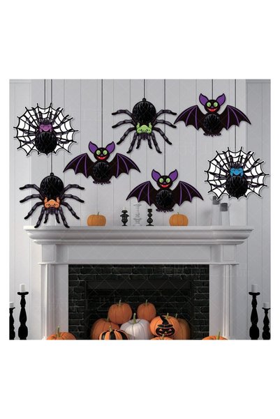 OEM Liliac din Hârtie Decorativ de Halloween 35x18 cm – decor tematic pentru ...