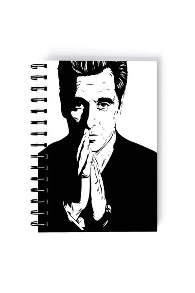 Generic Spiral A5 Notebook The Godfather Al Pacino Don Michael Classic Movie ...