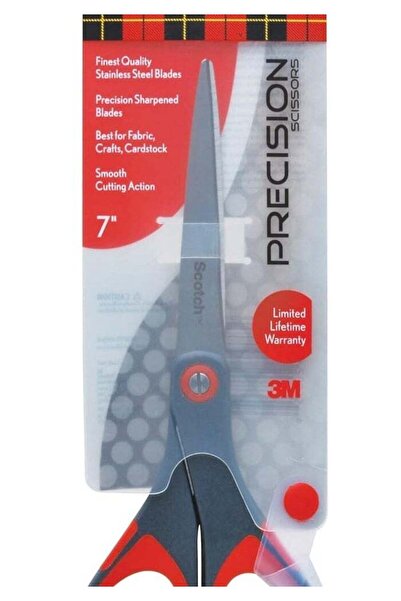 Generic Scotch Precision Scissors 7 in (18 cm) - Stainless Steel Blades with ...