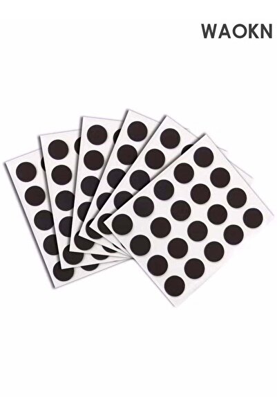 Generic Circular magnet with adhesive backing, flexible self-adhesive magnet,...