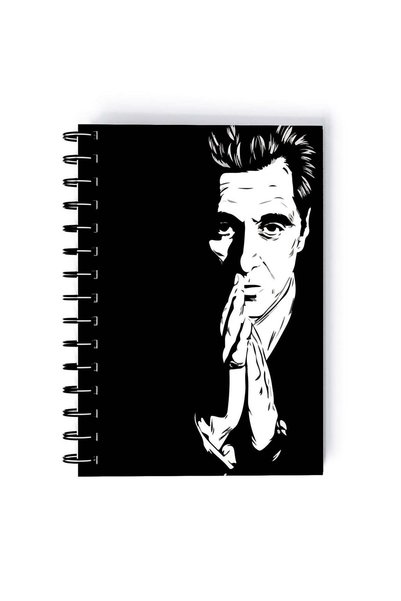 Generic Spiral A5 Notebook The God Father Classic Movie Art Michael Corleone ...