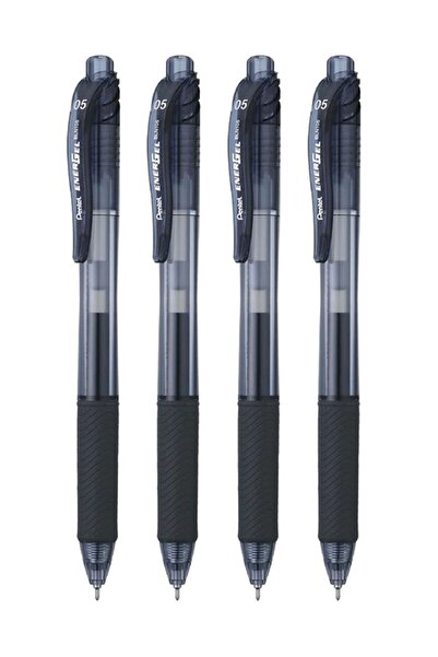 Generic 4-Piece Energel Gel Ink Pen 0.5mm Tip Black Ink