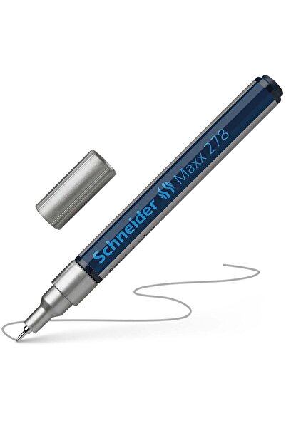 Generic 1-Piece Maxx 278 Paint Marker Fine Tip Silver Ink