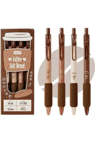 Generic 4 Pcs Gel Ink Pens with 10 Pen Refill, Retractable Pens Cute Pen, 0.5...