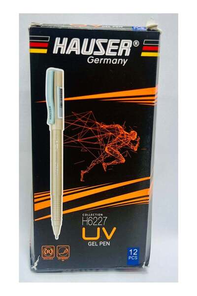 Generic 12-Pieces Hauser UV Gel Pen Blue Color