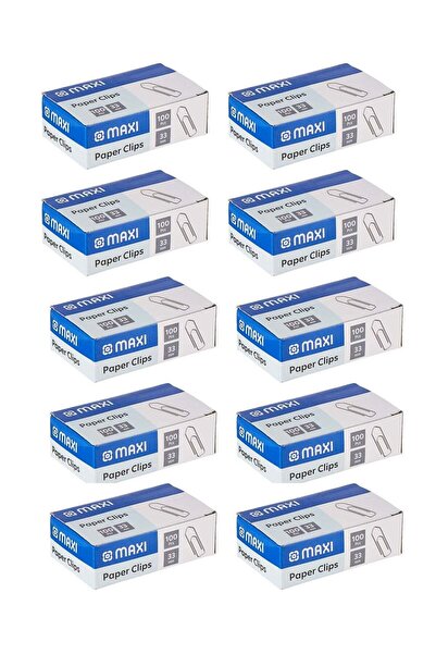 Generic 1000-Piece Paper Clips 33mm Size