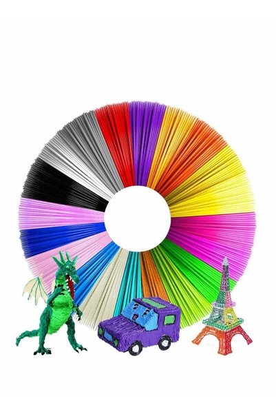 Generic 3D Pen Filament Refills, Eco-Friendly PLA 1.75mm Filament for 3D Pens...