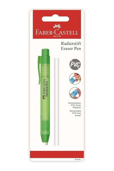 Generic Eraser Pen With Extra Refill Assorted Barrel Colours